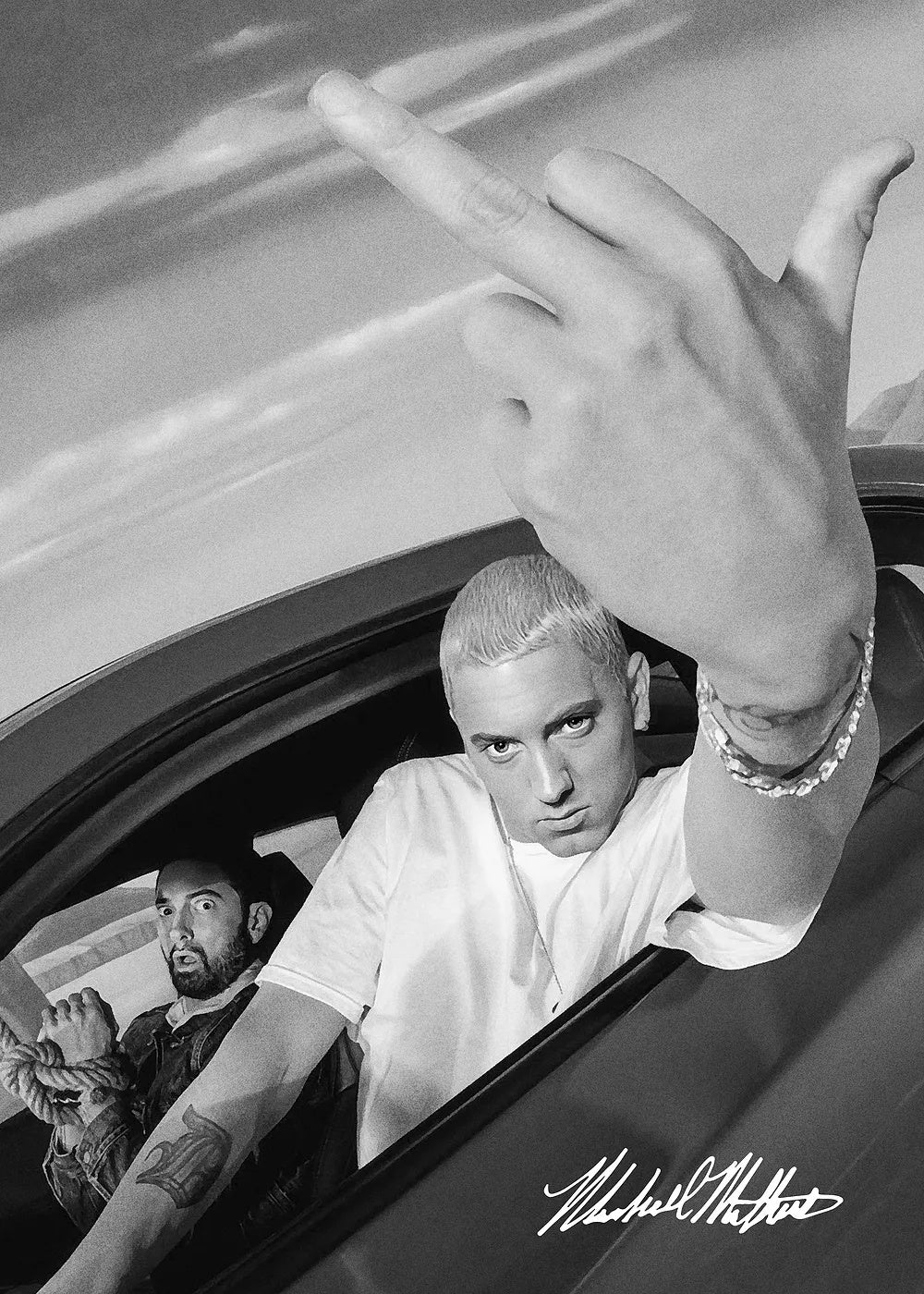 Eminem 3 metal poster artwork